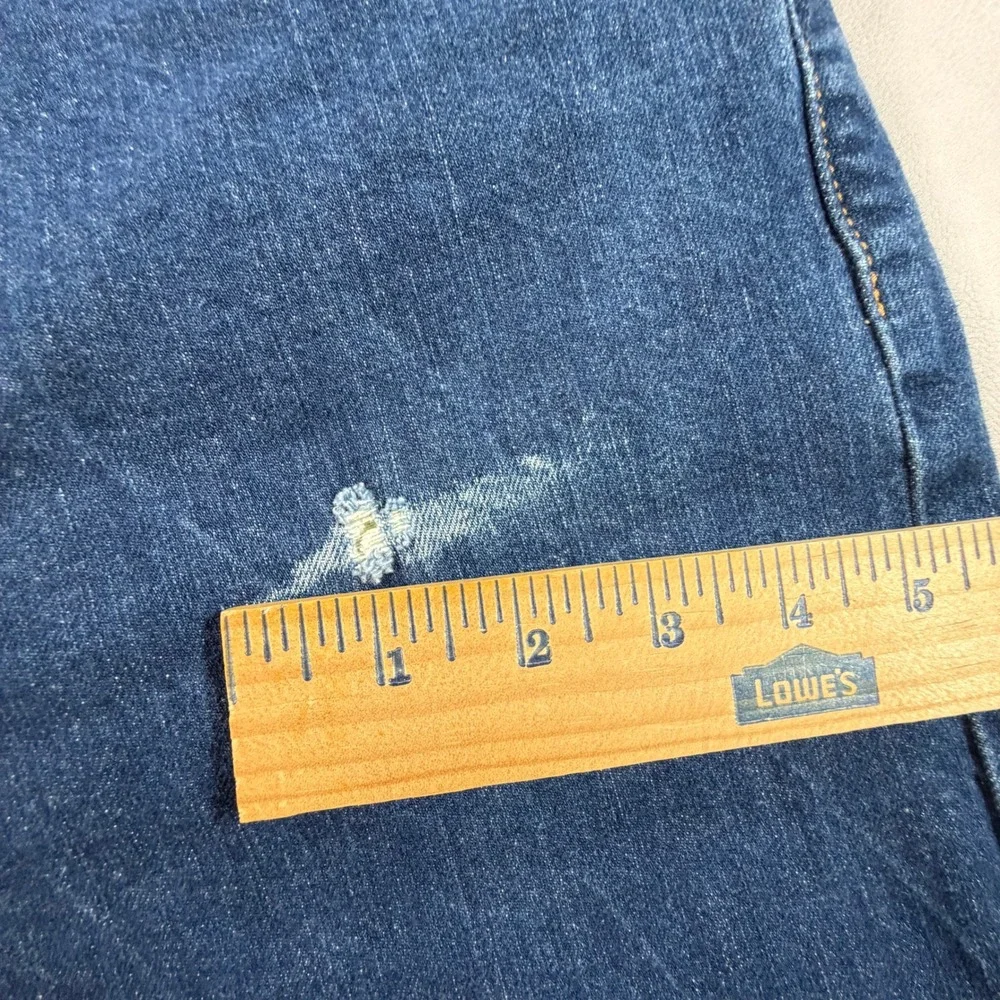 Levis‎ 501 Original Fit Mens 34x30 Dark Wash Blue Straight Leg Button Fly Jeans